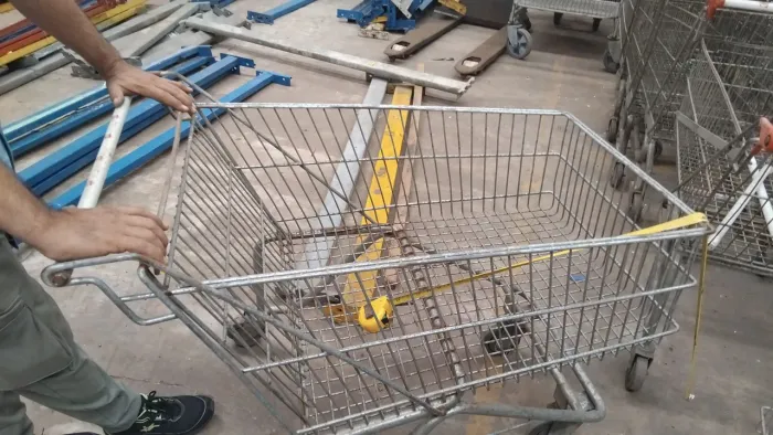 Carrinho pra supermercados e mercadinhos