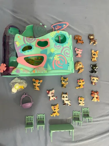 Casa Littlest Pet Shop + 15 pets