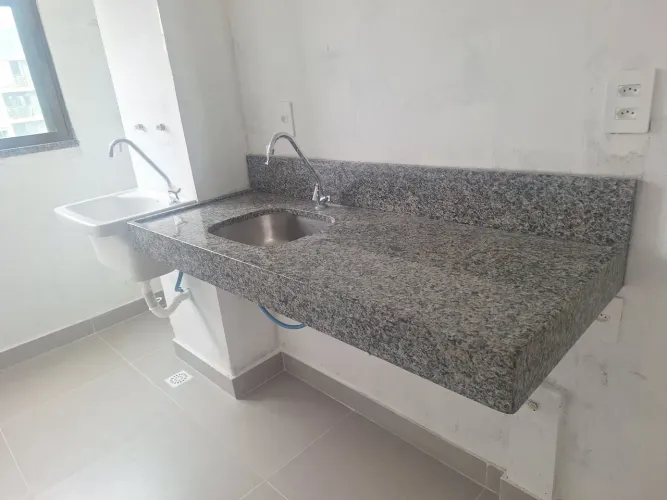 Bancada de cozinha completa cuba