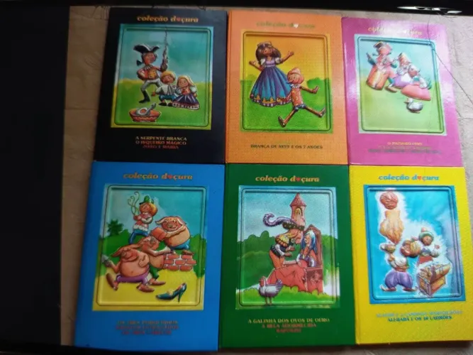 Livros infantis antigos ( Coleção doçura)