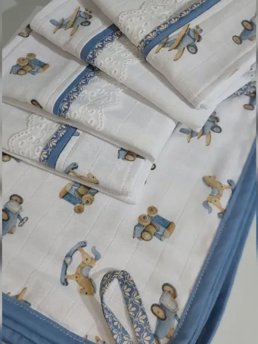 Fraldas de pano kit com 05 peças