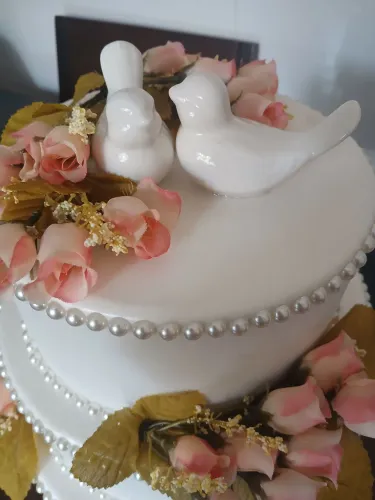 BOLO FAKE CASAMENTO