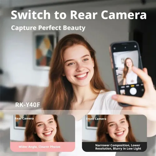 Dispositivo De Espelhamento De Tela De Celular Para Selfies<br>