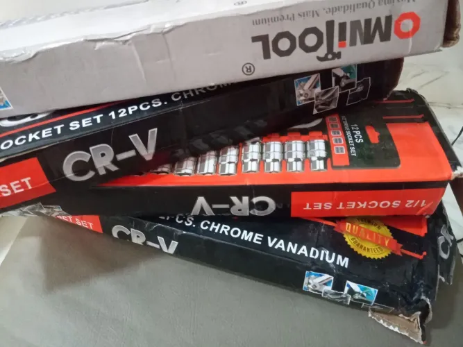 Kit chave soquetes 1/2