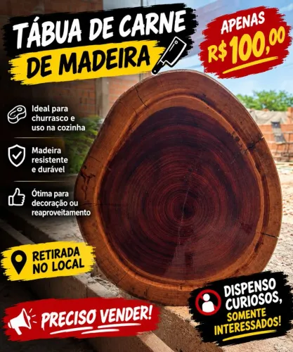 Tábua de carne perfeita pra evento em família