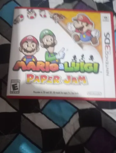 Mario & Luigi Paper Jam: jogo de 3DS americano original