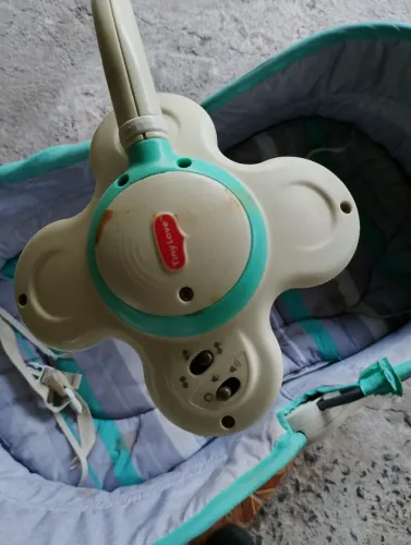 Cadeirinha mini berço Moisés 3 Em 1 Rocker Napper - Tiny Love Cor Azul-turquesa