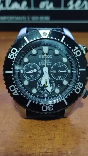 OFERTA Seiko Prospex Solar Chronograph - Perfeito. Aceito proposta.