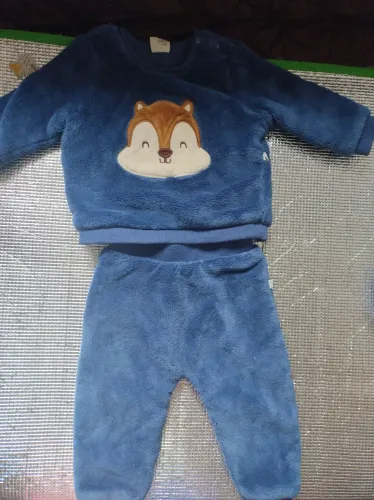 Vendo conjunto azul para bebê até 6 meses 