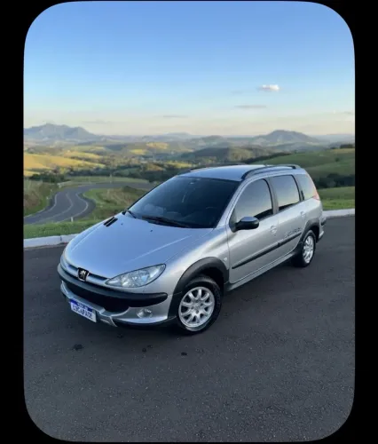 Peugeot 206 SW Escapade 1.6 16V Flex 5P 2008