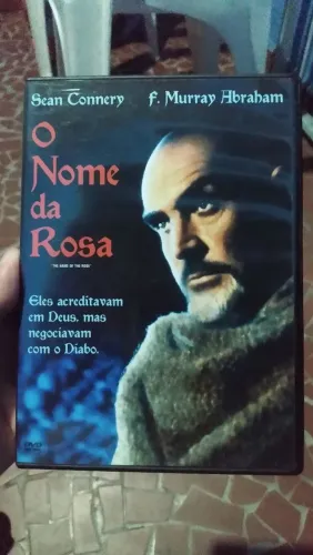 Filme DVD original o nome da rosa. 