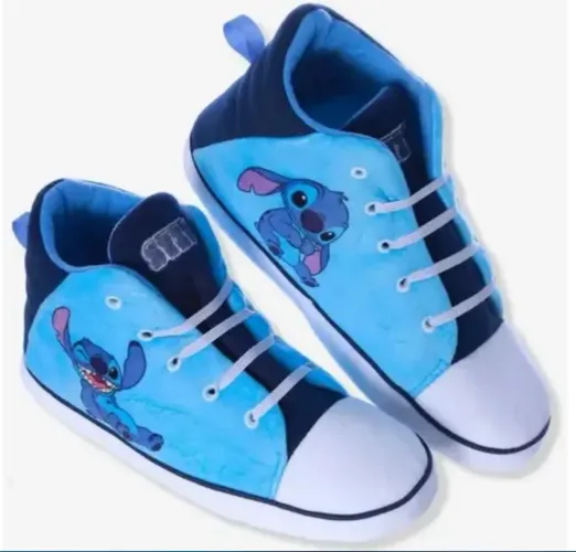 Pantufa stitch zona criativa pouquíssimo uso