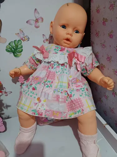 Meu bebezao da estrela anos noventa,  vestido original,  precisa trocar o corpo. 