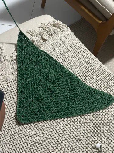 Bandana de crochê