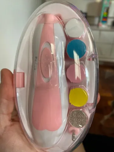 Cortador de Unhas Elétrico Infantil - Prático, Seguro e Fácil de Usar - NOVO