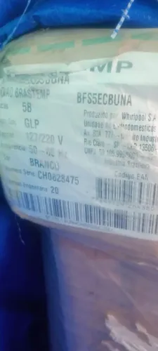 Fogão Brastemp novo na caixa lindo.