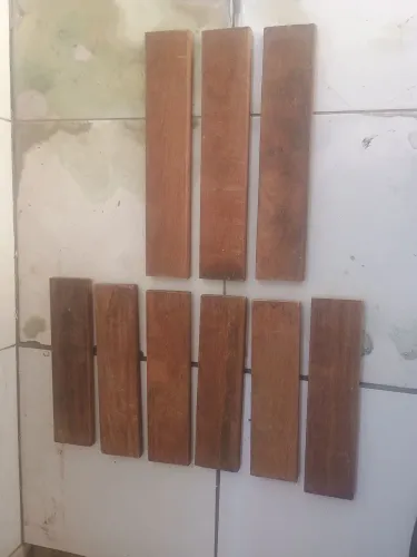 9 pedaços deck cumaru são pequenos só 50,00 reais