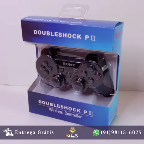 Controle Ps3 Sem Fio Wireless Doubleshock *ENTREGA GRÁTIS*