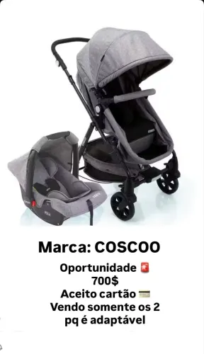 Carrinho de bebê Coscoo