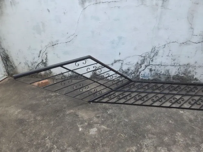 Corrimão de ferro para escada casa
