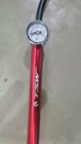 Bomba de Alta Pressão TSW Para Suspensão Bike Com Manômetro