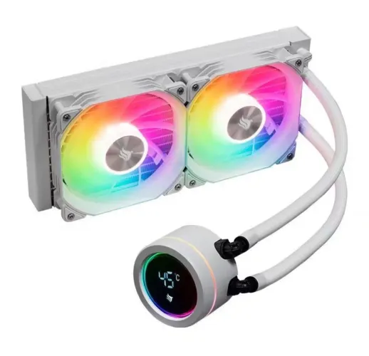 Water Cooler Pichau Aqua 240X, ARGB, 240mm, Branco, PCH-AQA240X-WH01