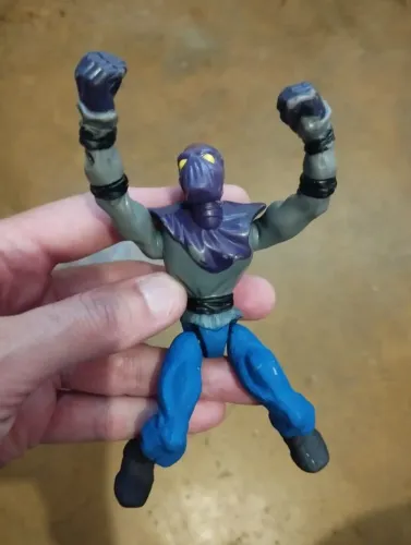 Boneco inimigo das tartarugas ninja 