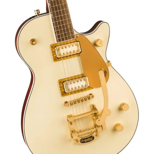 Guitarra Gretsch Pristine Creme White Gold Electromatic