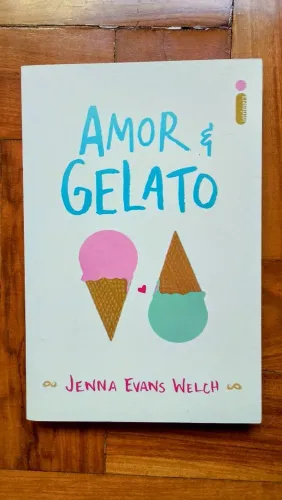 Livro Amor e Gelato