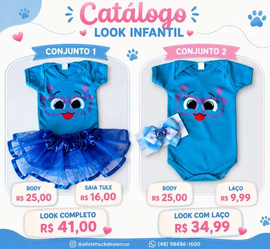 Body temático bebê