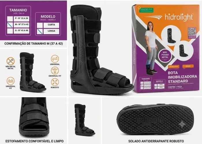 Robofoot - bota imobilizadora longa