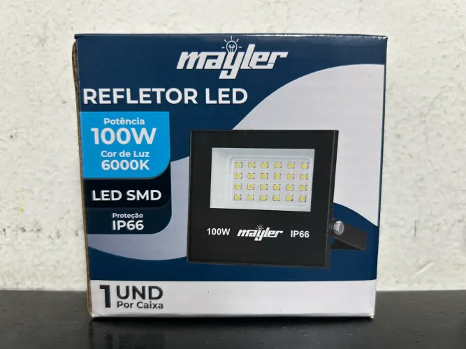 REFLETOR LED 100W SMD MAYLER