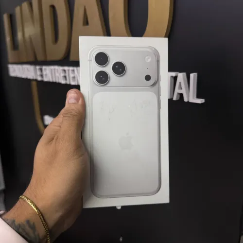 LOJA FÍSICA. IPHONE 17 PRO MAX 256GB PRATA | RETIRADA IMEDIATA | LOJA EM SHOPPING