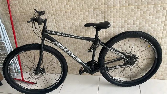 Bicicleta Aro 29 Highlevel - 21 Marchas e Freio a Disco