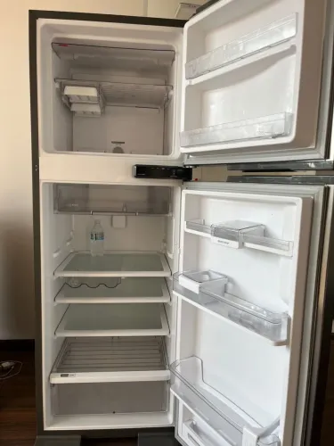 Geladeira Brastemp Frost Free Duplex 375L Inox BRM44HK