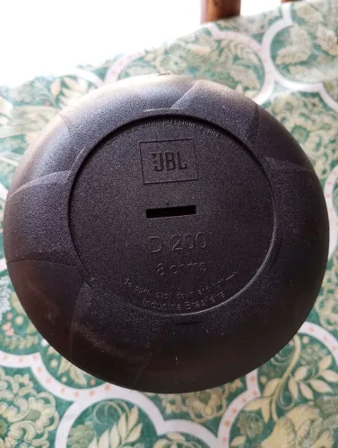 Driver Fenólico JBL Selenium D200 de 8 ohms. E espansor