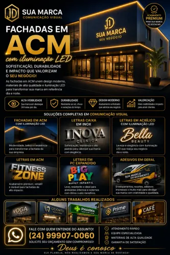 Fachadas em ACM 