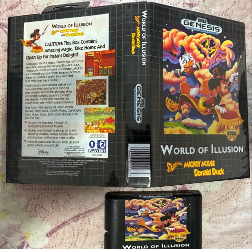 World of Illusion - Mickey Mouse & Donald Duck | Mega Drive