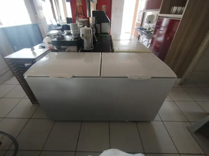 Freezer porta dupla nova gelopar ou fricon pronta entrega