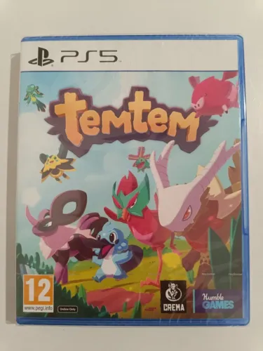 Jogo Temtem Mídia Física Lacrado PS5 Playstation 5 Europeu