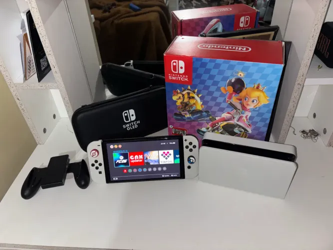 NINTENDO SWITCH OLED DESBLOQUEADO 