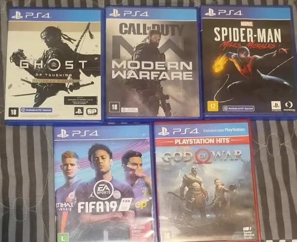 Jogos Originais PS4 (Descrição)
