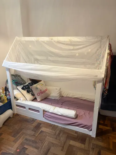 Cama Montessori com colchão Ortobom