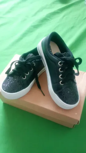 Tênis infantil preto 