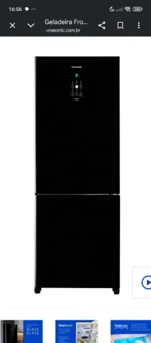 Refrigerador Panasonic 511l Black Glass