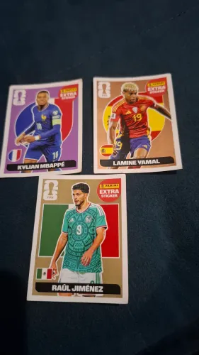 Figurinhas lendárias da copa 2026