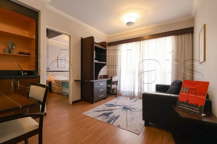The Palace, flat disponível para locação contendo 33m², 01 dormitório e 01 vaga de garagem