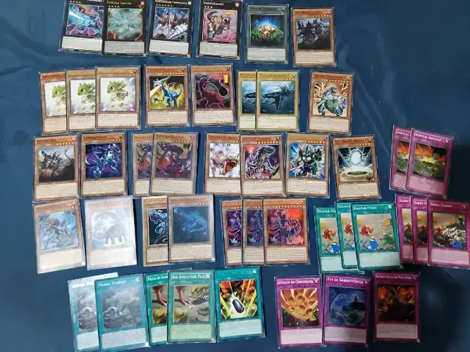 Yugioh!!! Deck Dinossauro Com 46 Cartas