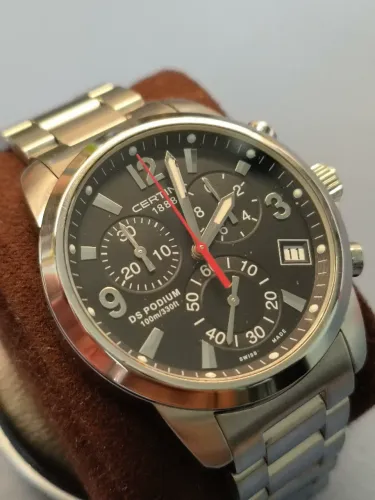 Certina DS Podium Big Size Chronograph C001.617.11.057.00 Safira 42mm