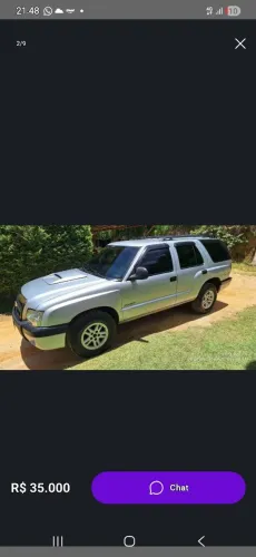 Chevrolet S10 Blazer 2.4 MPFI 8V 128cv 4P 2004